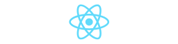 React.js logo for building modern web apps