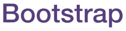 Bootstrap logo for responsive design framework